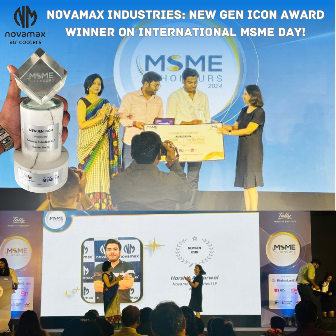 NovaMax Industries Honored as a New Gen Icon on International MSME Day