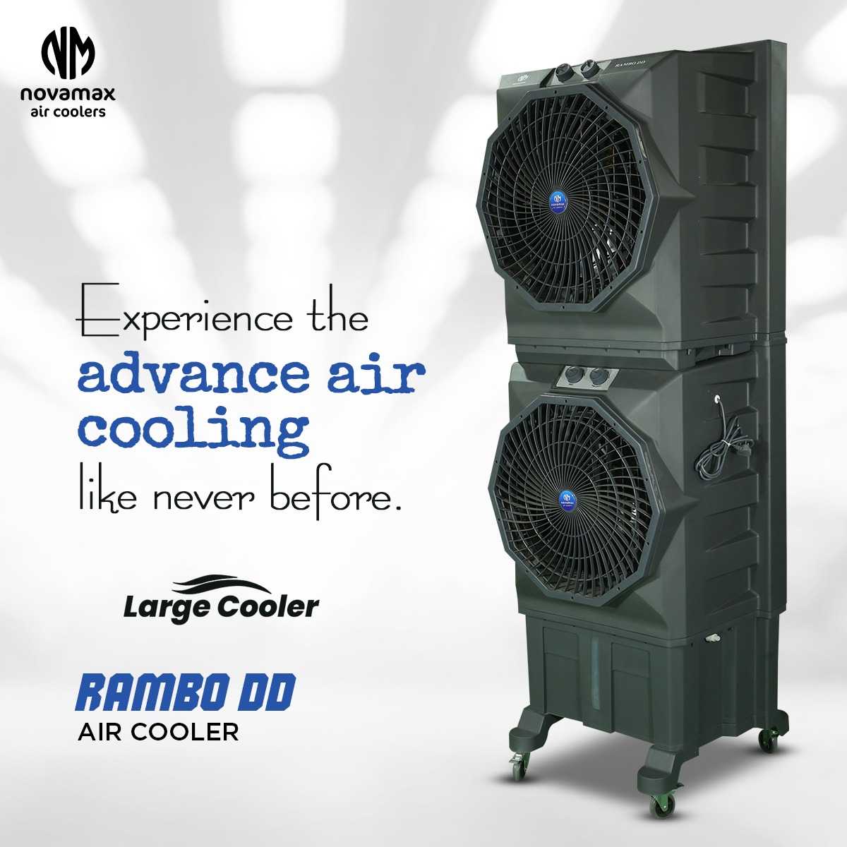 Novamax Rambo DD 75 L: Beat the heat with this commercial air cooler!