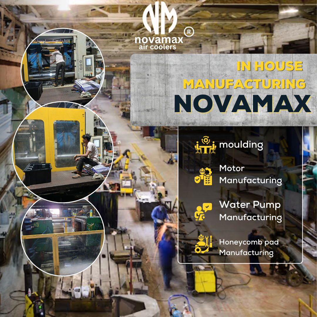 The Secret to Novamax’s Superior Quality Air Coolers Lies in the In-House Manufacturing of Every Part
