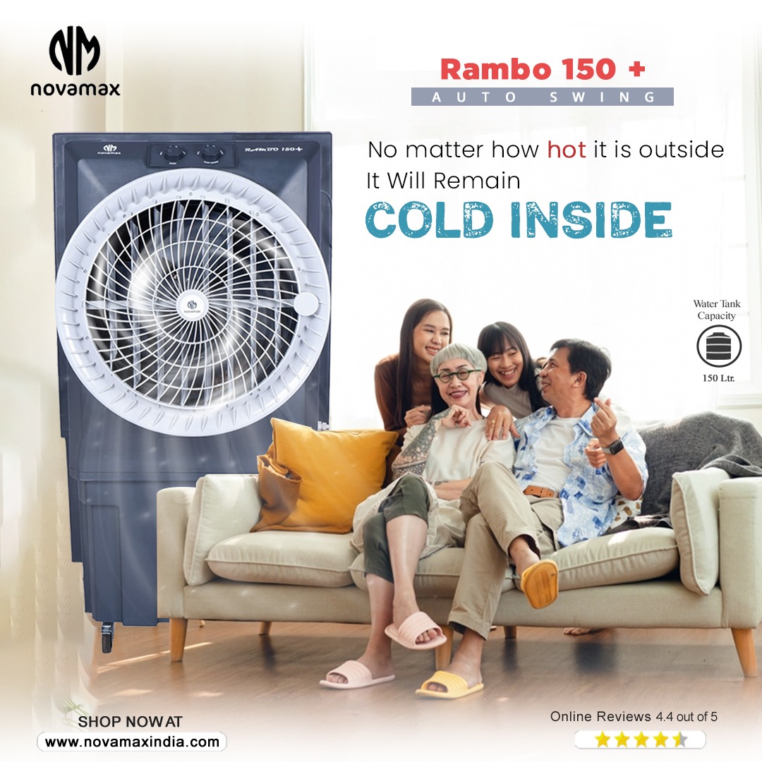 How Novamax Air Coolers Redefine Eco-Friendly Cooling Solutions ?