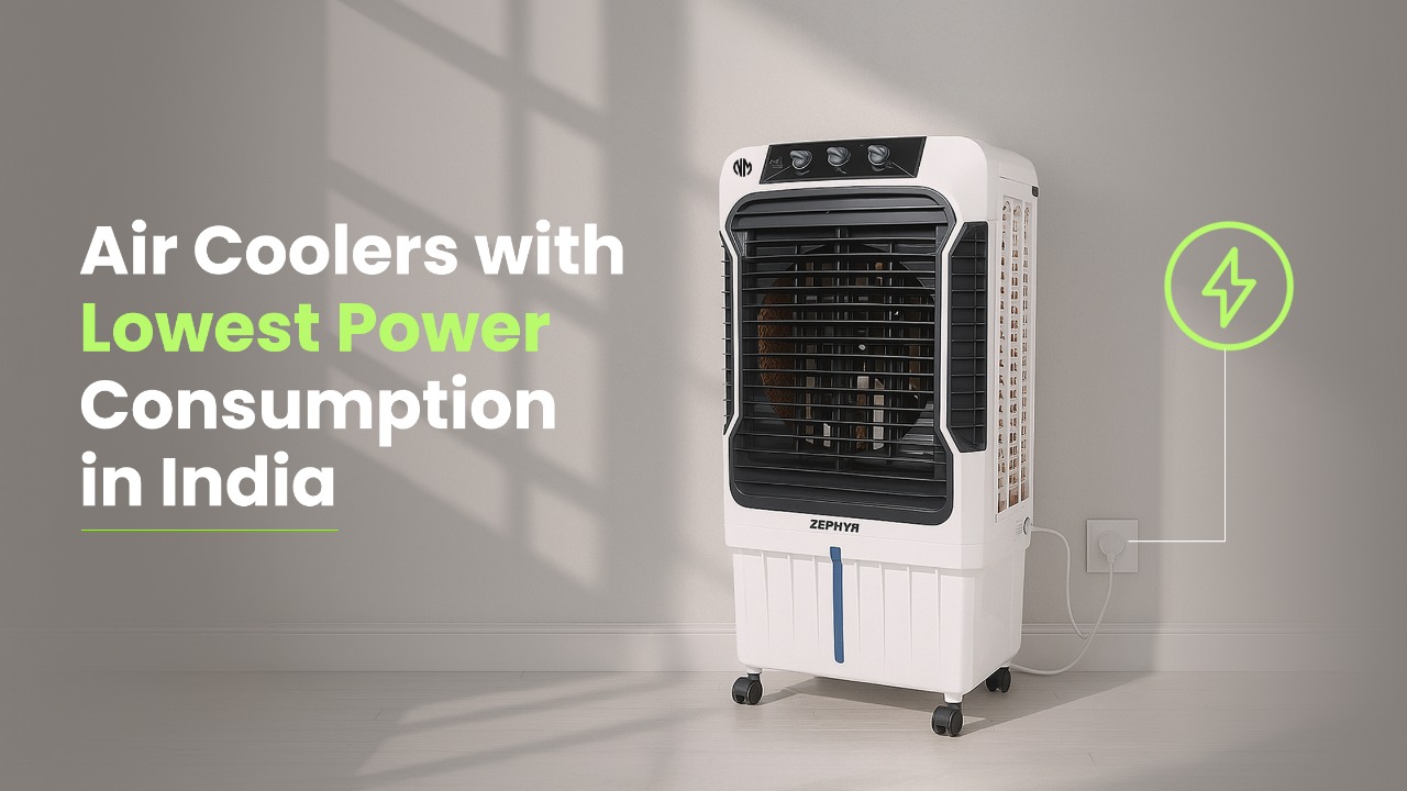 Air Coolers with Lowest Power Consumption in India